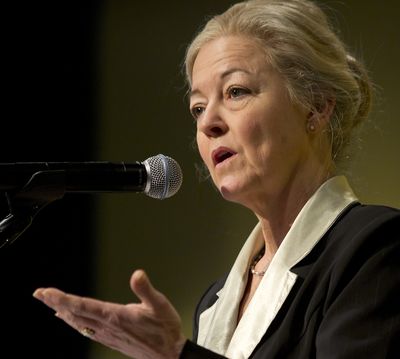 Spokane Mayor Mary Verner delivers her 2011 State of the City address last Friday. (File)
