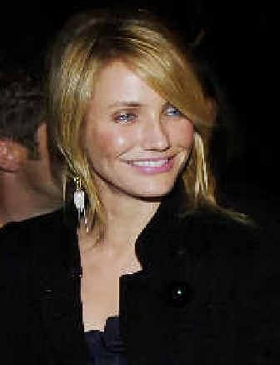 
Cameron Diaz
 (The Spokesman-Review)