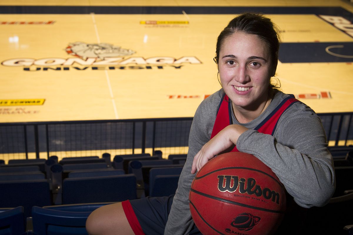 Gonzaga University woman’s basketball newcomer Lindsay Sherbert is a transfer from Cal and is expected to have a big impact on the Zags this season. (Colin Mulvany)