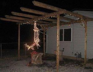 How a hunting family might set up a a reindeer Christmas yard display. (Courtesy photo)