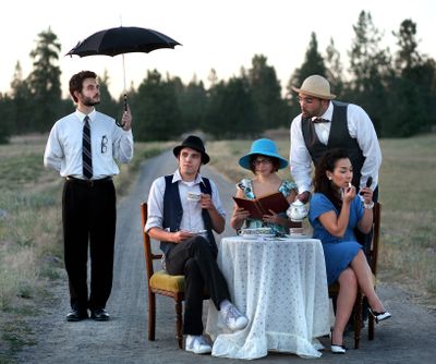 Jacob Butcher, center, will be joined by Ian Reeves, from left, Morgan Lynch, Rajah Bose and Kim Wescott tonight at Caterina Winery. Photo courtesy of Jacob Butcher (Photo courtesy of Jacob Butcher / The Spokesman-Review)