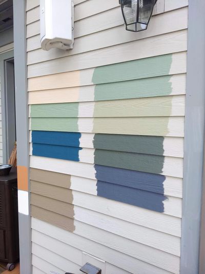 One of these colors may end up over the entire house. Color selection confounds many. (Tim Carter / Tribune Content Agency)