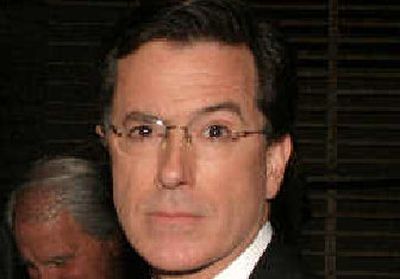 
Stephen Colbert
 (Associated Press / The Spokesman-Review)