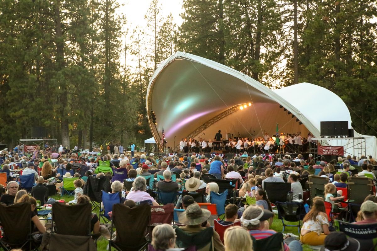 Thousands gather for Spokane Symphony in Comstock Park - Sept. 3, 2019 ...