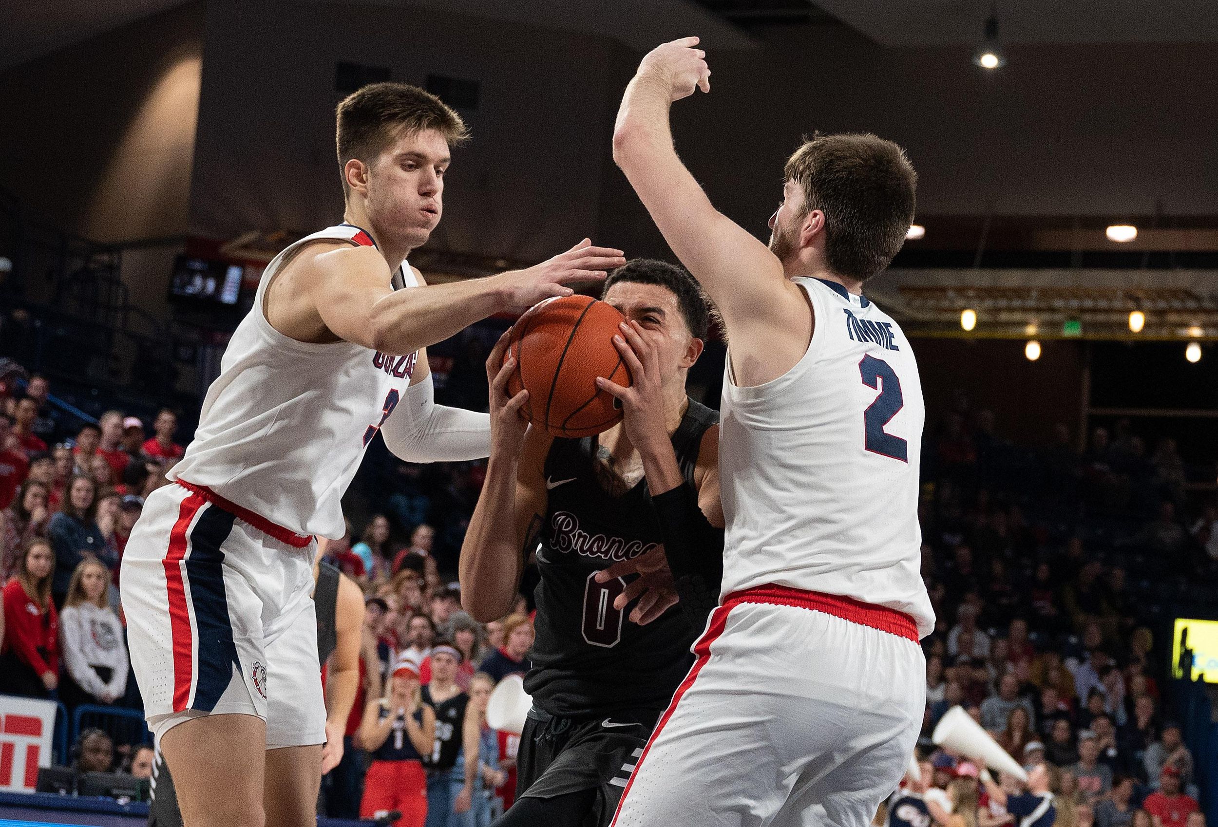 Gonzaga Smashes Santa Clara, 104-54 - The Slipper Still Fits