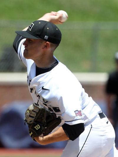 Army's Alex Robinett struck out 21 in a nine-inning, three-hit, 8-0 win over Air Force on Friday. (Associated Press)