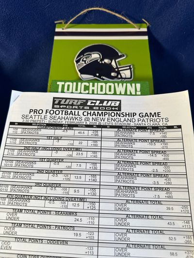 Football gambling lingo is a foreign language to sports novices.  (Cynthia Reugh/For The Spokesman-Review)