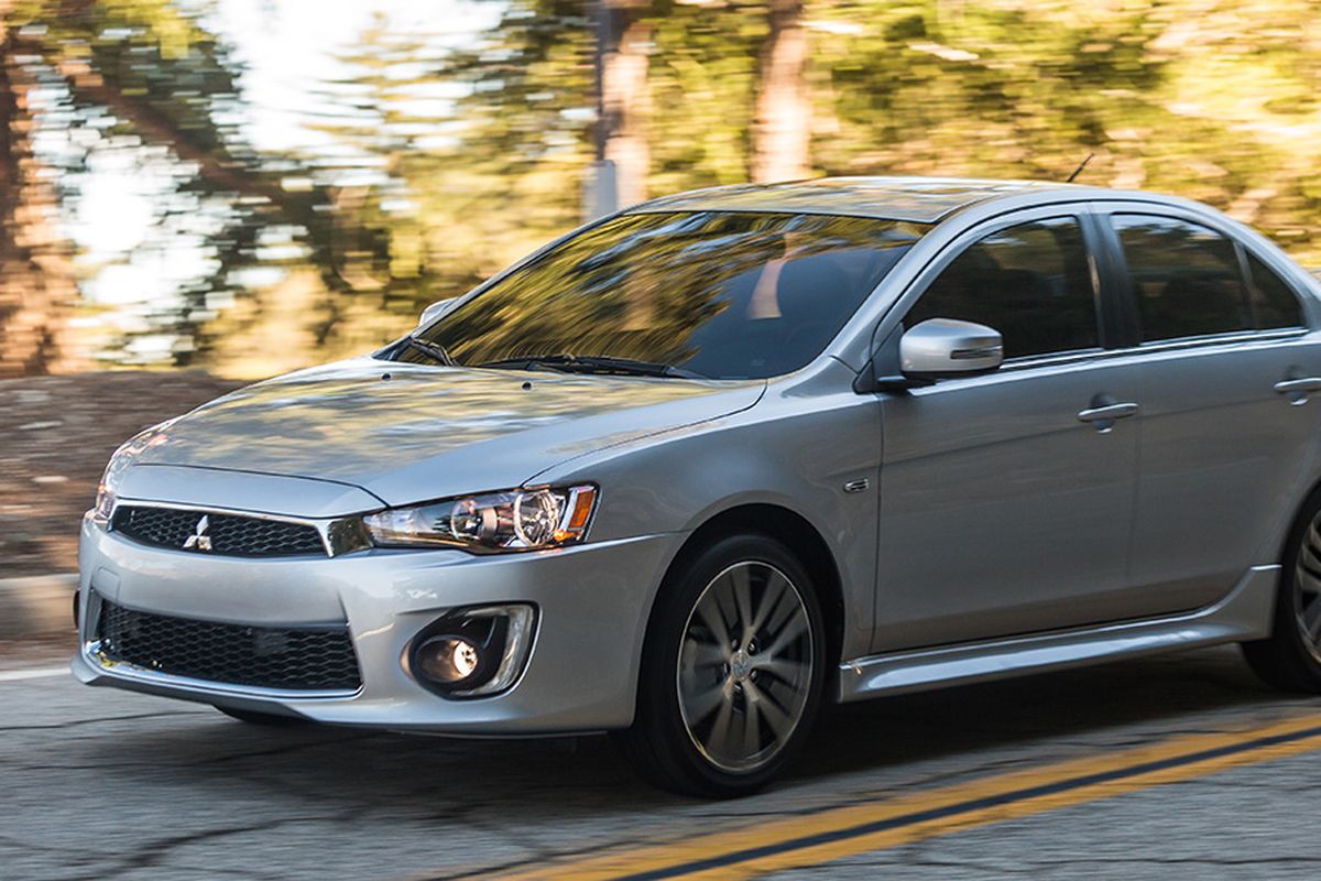 This year, its compact Lancer — At $20,000, the most affordable AWD sedan in the U.S. — adds a host of new standard features. (Mitsubishi)