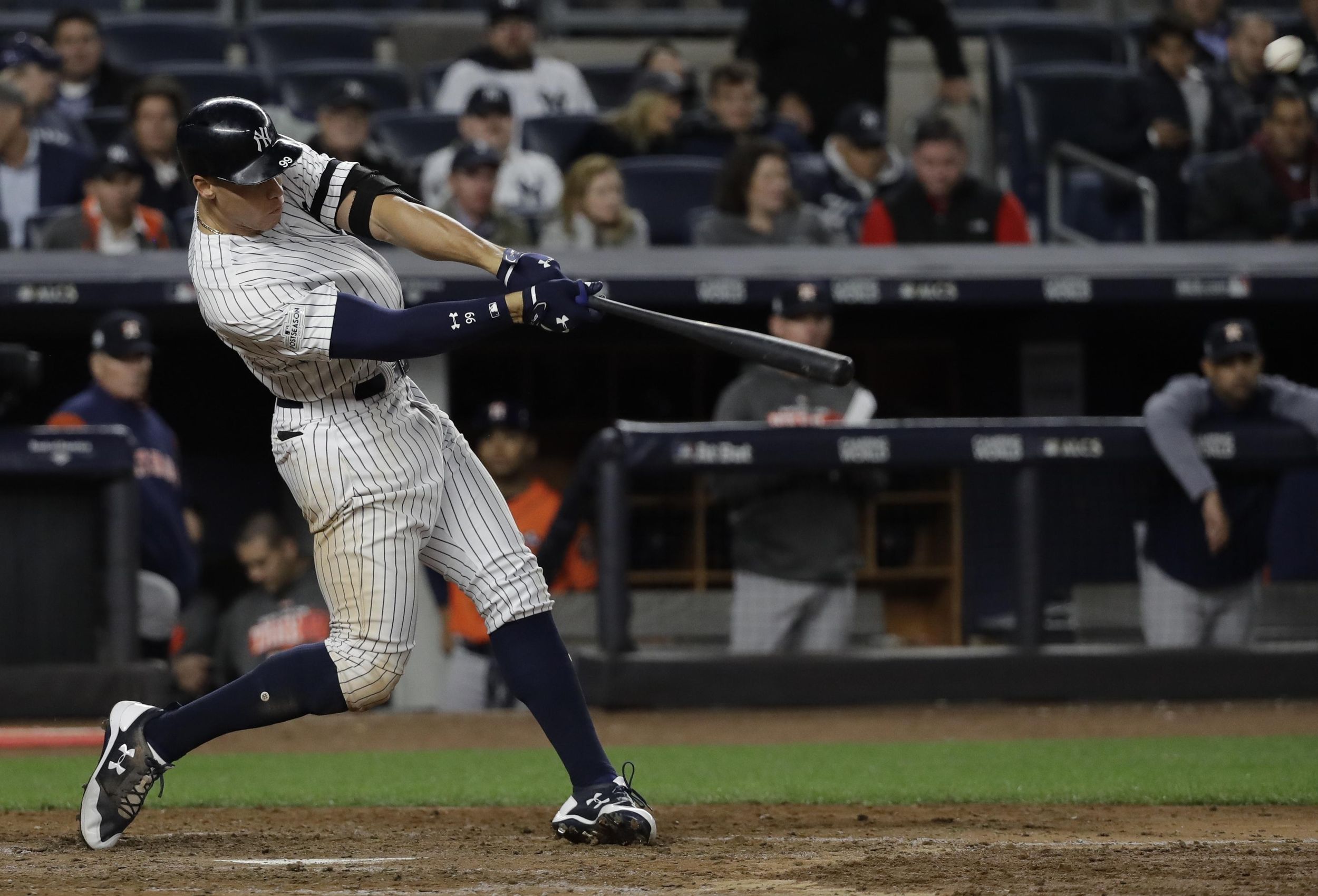 Aaron Judge’s Homer Sparks Yankees’ Rally To Even Series With Astros ...