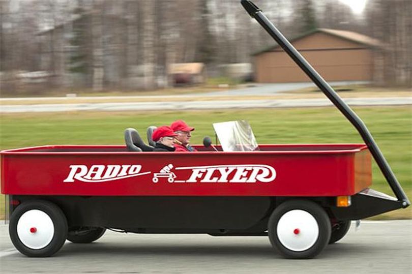 Michael Dinneen/AP

Little Red Wagon of Wasilla, Alaska