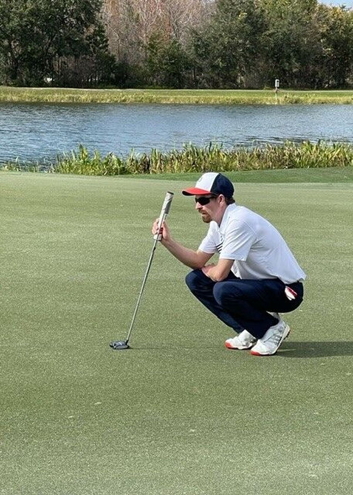 Peter Condon at the second annual STARS of the Spectrum Golf League Tournament in Orlando, Fla.  (Courtesy of Jill Condon)