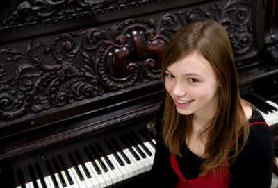 
Jennifer Kiesewetter She was chosen to go on the People to People Ambassador Program to Europe next summer and has been working to raise money for the trip by selling Christmas CDs of her piano music. 
 (Kathy Plonka / The Spokesman-Review)