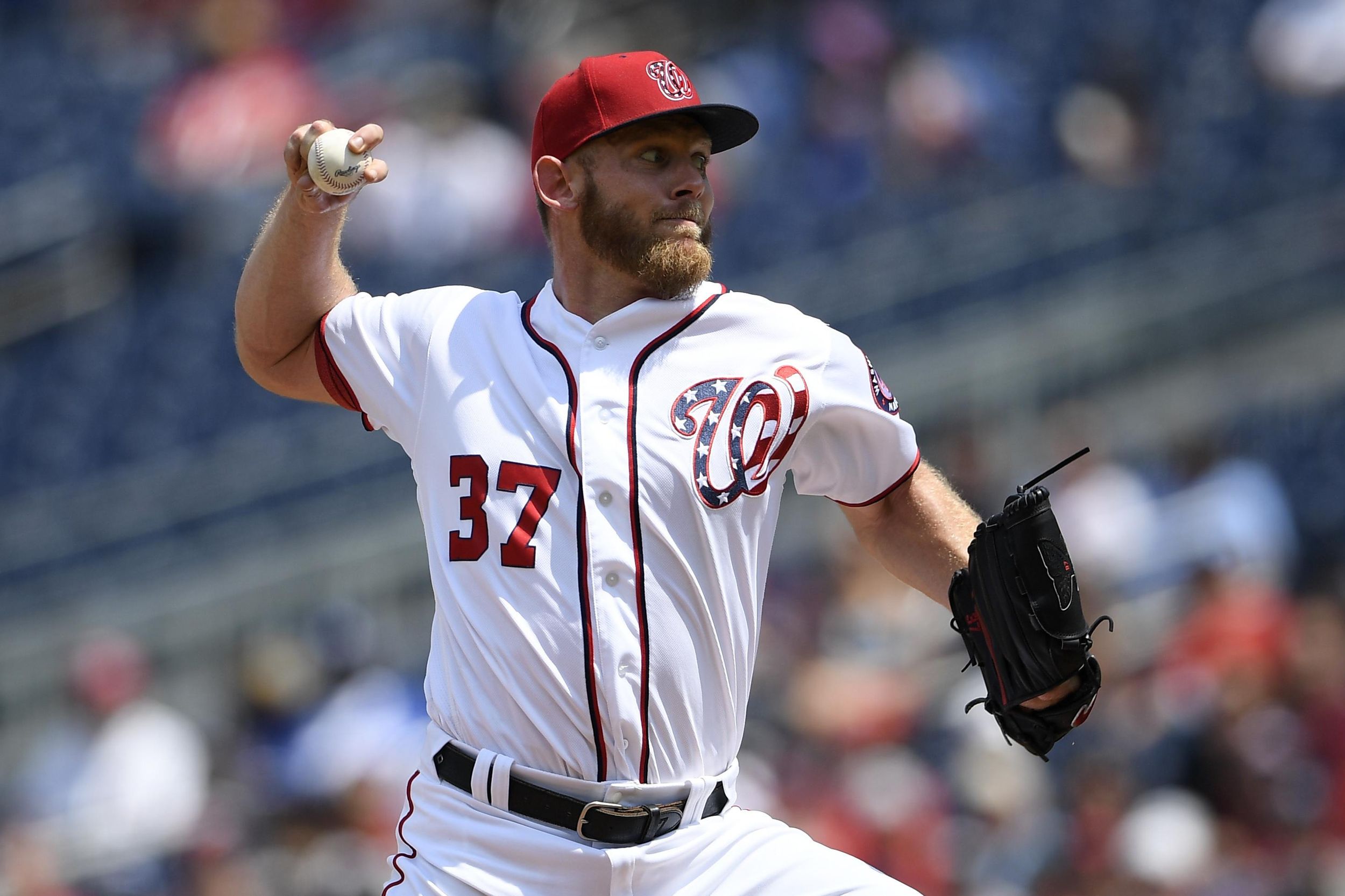 MLB roundup: Stephen Strasburg wins 7th straight start, Nats beat ...