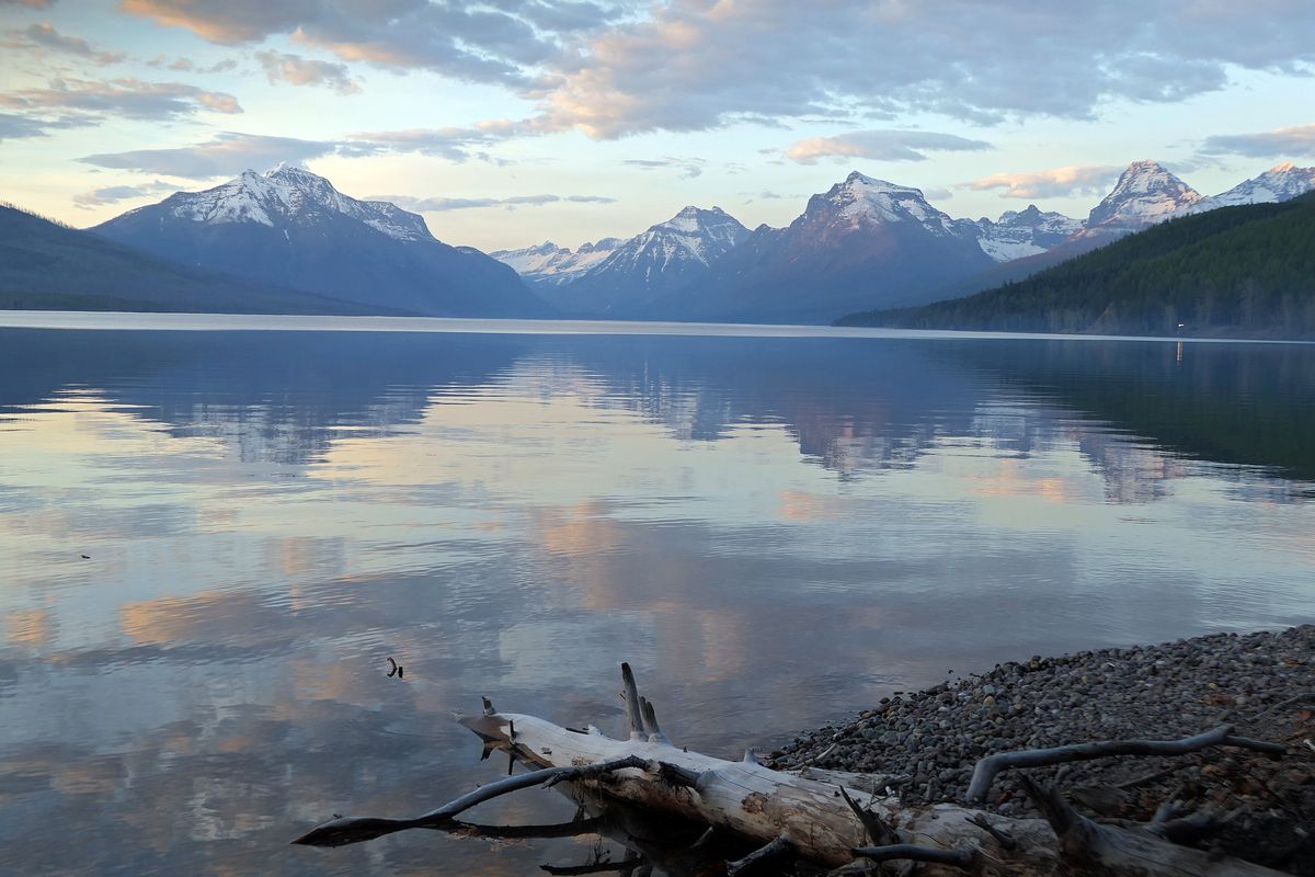 Apgar Campground on McDonald Lake in Glacier National Park was beautiful, with easy-to-book camping. (John Nelson)