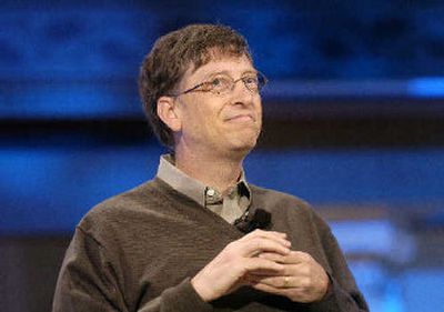 
Microsoft Chairman Bill Gates is worth roughly $50 billion. 
 (Associated Press / The Spokesman-Review)