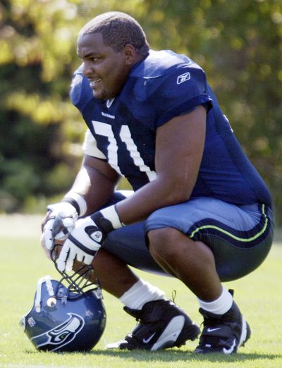 Seattle and Walter Jones both ponder the tackle’s future after two lost seasons. (FILE Associated Press)