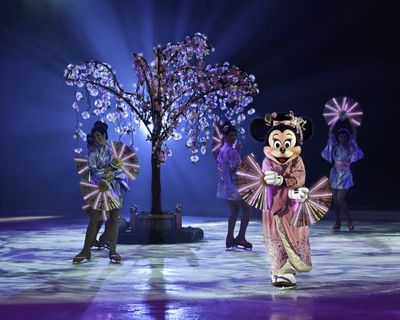 Minnie Mouse takes audiences to other parts of the world during “Disney on Ice: Let’s Celebrate!”