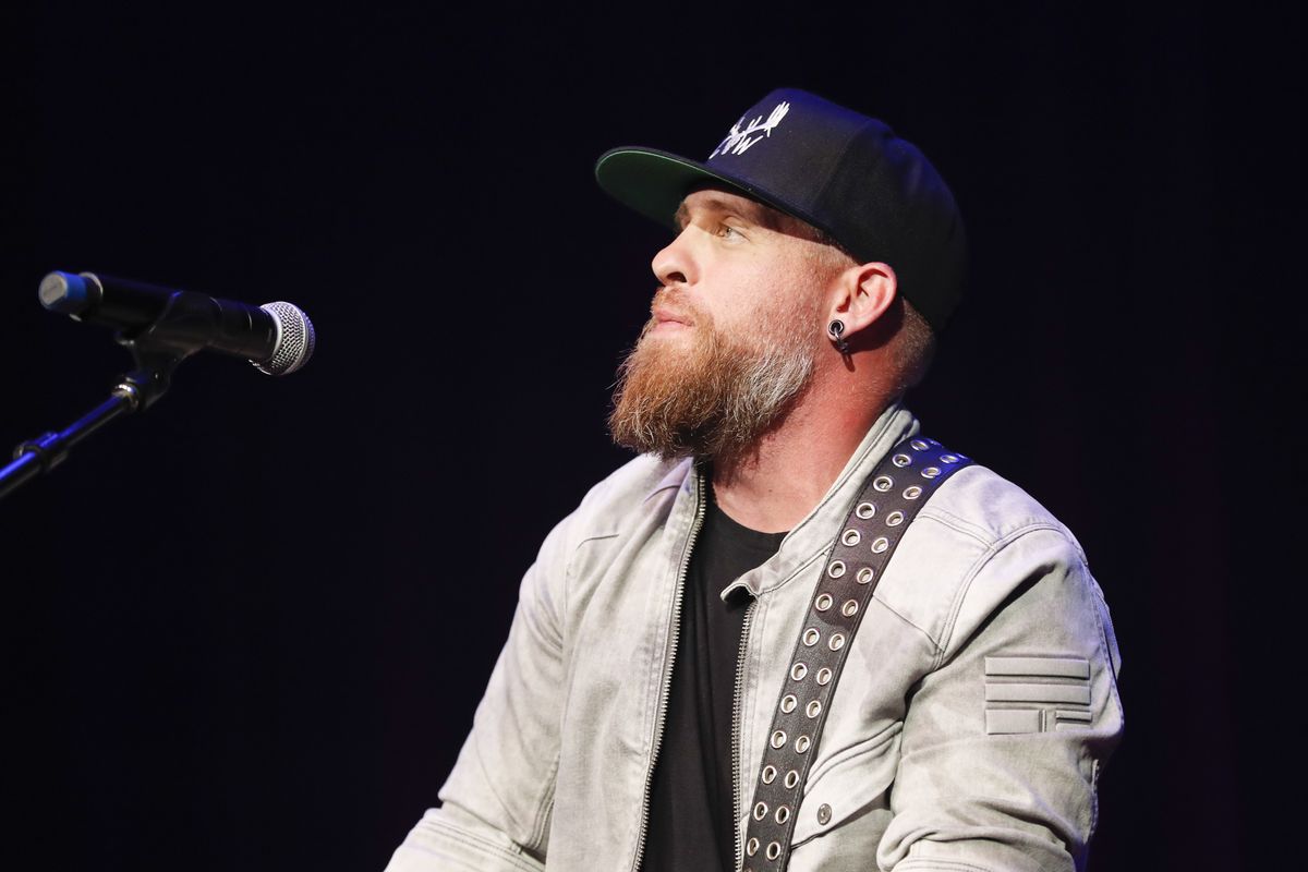 Brantley Gilbert performs at the 2018 Nashville Songwriter Awards at Ryman Auditorium on Sept. 19, 2018, in Nashville, Tenn.  (Al Wagner/Invision/AP)