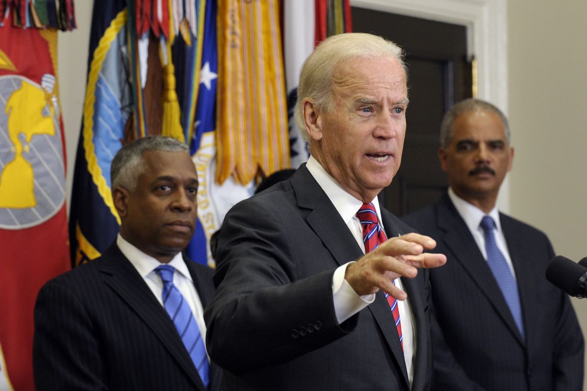 Biden: U.S. will help Iraq fight Islamic State militants.