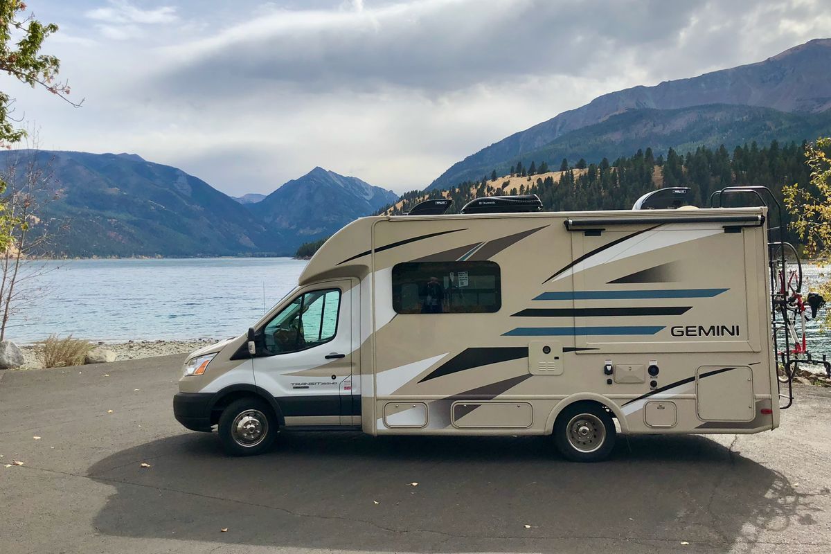 First stop in 2018 -- Wallowa Lake State Park in Oregon. (Leslie Kelly)