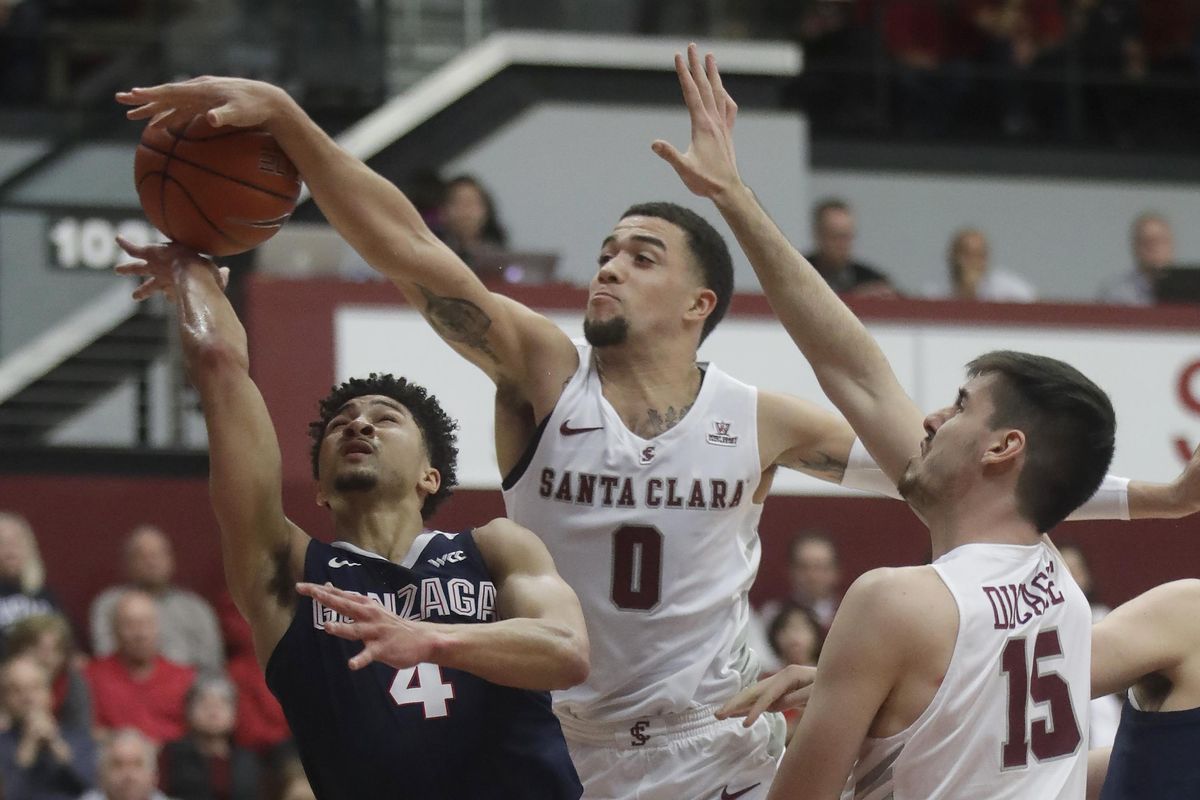 Recap and highlights: No. 2 Gonzaga fends off Santa Clara after