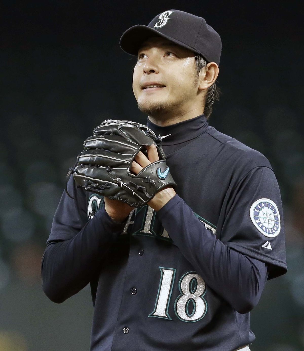 Seattle’s Hisashi Iwakuma earned his sixth win of season Tuesday. (Associated Press)