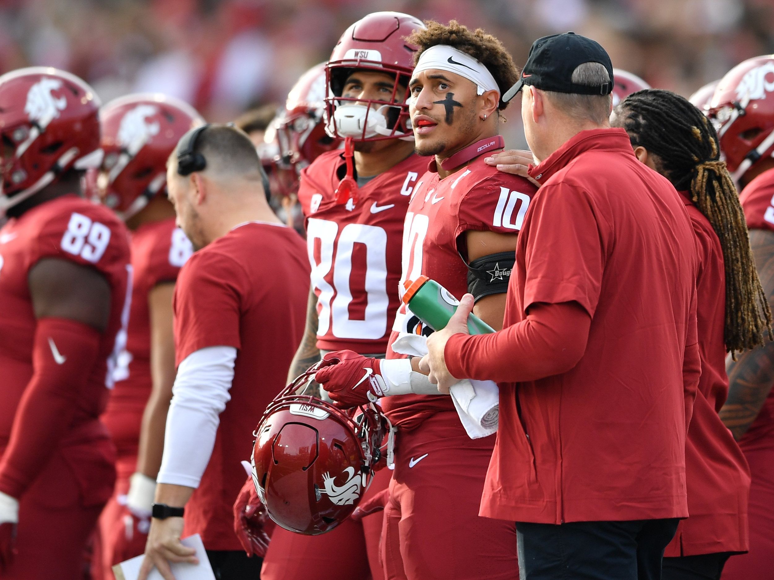 How did WSU players react to Jake Dickert saying it's time to 'open up  competition?