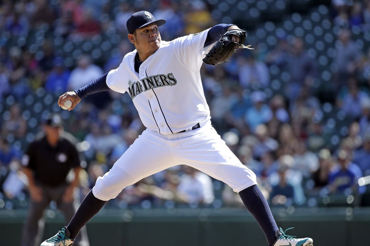 Felix Hernandez rediscovered his pitching prowess for the Mariners. (Associated Press)