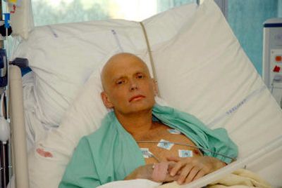 
 Former Russian security agent Alexander Litvinenko,  shown Monday at the University College Hospital in  London recovering from an apparent poisoning,  was in serious condition Tuesday. 
 (Associated Press / The Spokesman-Review)