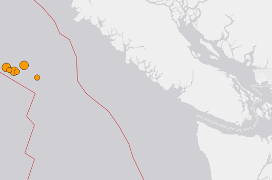 Tsunami warning for vancouver island