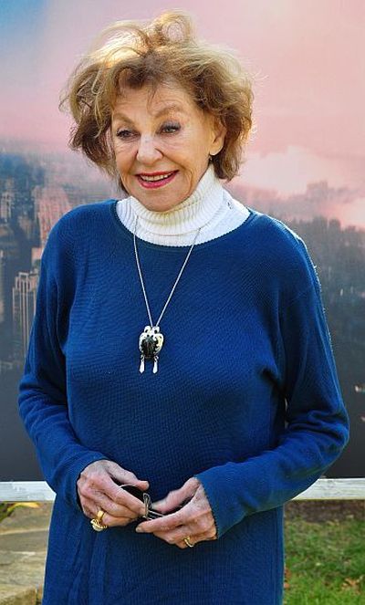 Actress Joan Copeland attends press interviews at the 19th Annual Hamptons International Film Festival on Oct. 16, 2011 at the Maidstone Hotel in East Hampton, New York. Copeland died Tuesday at 99.  (Courtesy of Nick Stepowyj)