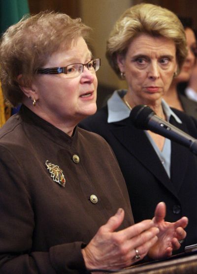 Retiring Washington Health Secretary Mary Selecky spent 34 years in public health. (Associated Press)