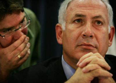 
Benjamin Netanyahu, unhappy with the Israeli pullout from Gaza, will run for leader of the Likud party, attempting to unseat Prime Minister Ariel Sharon. 
 (Associated Press / The Spokesman-Review)
