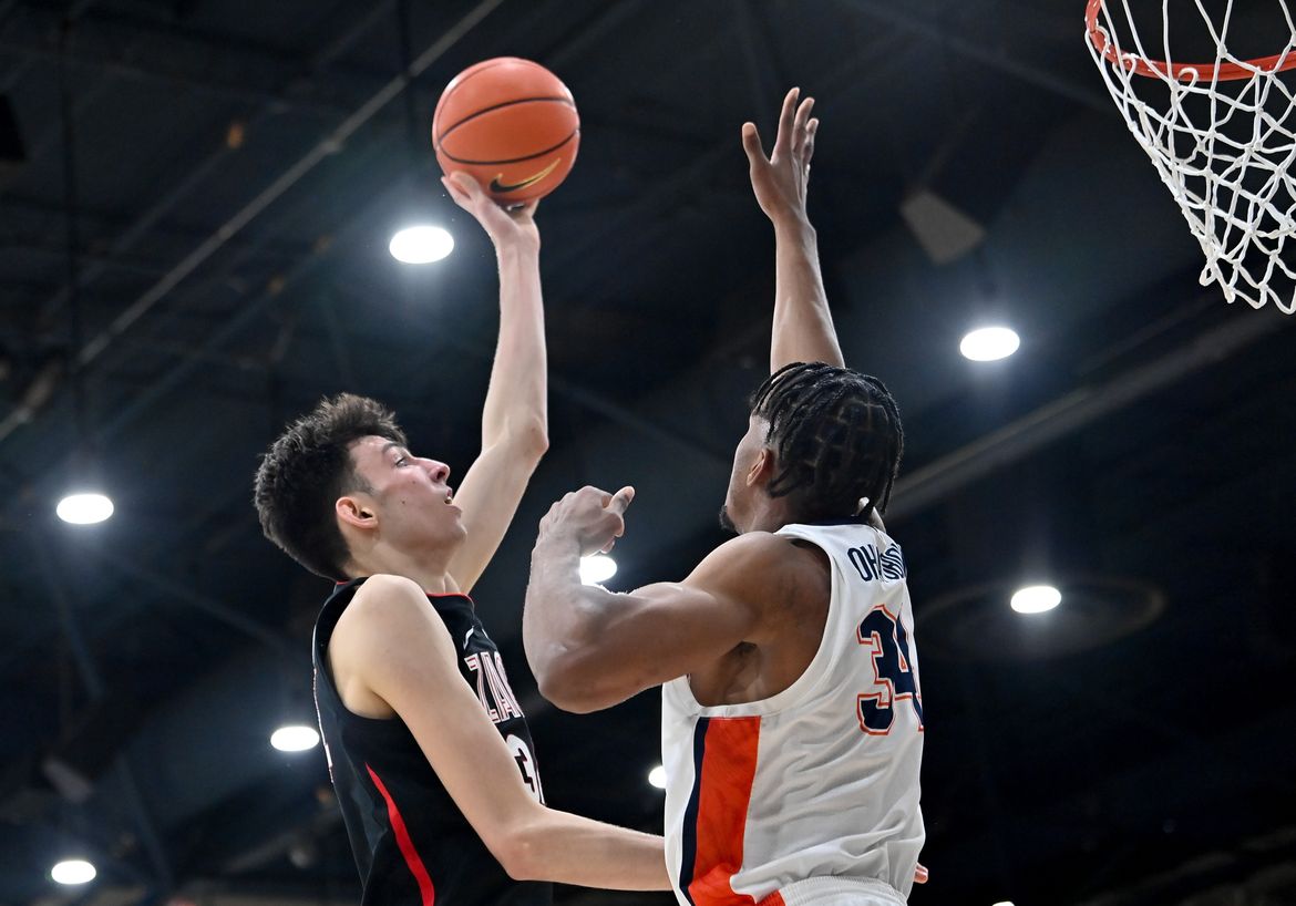 Gonzaga freshman Chet Holmgren named finalist for Karl Malone Power Forward award The