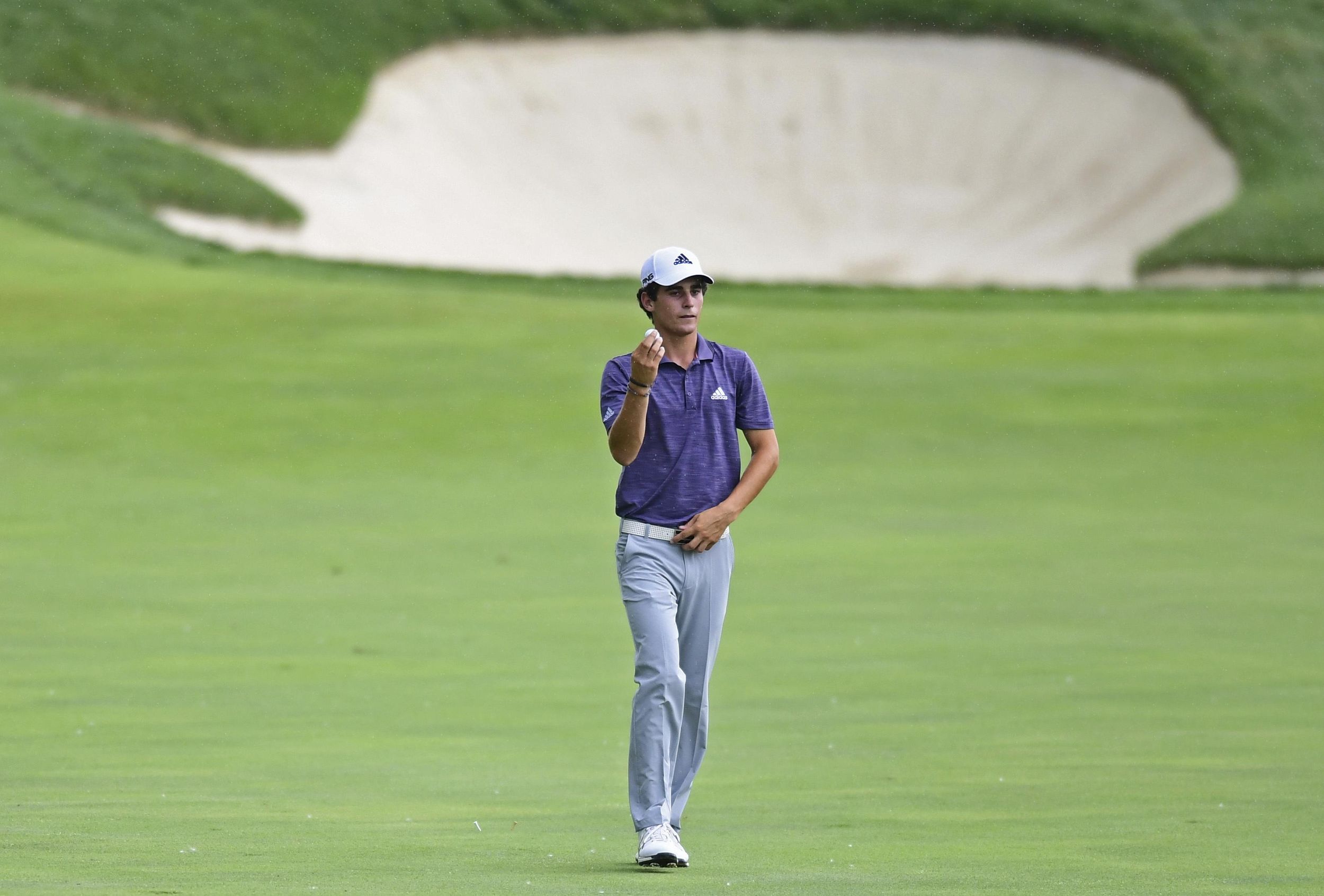 Chilean Teenager Shares Lead At Memorial The Spokesman Review