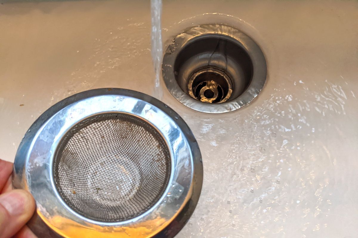 This very inexpensive screened strainer can save you thousands of dollars in drain-cleaning fees.  (Tribune Content Agency)