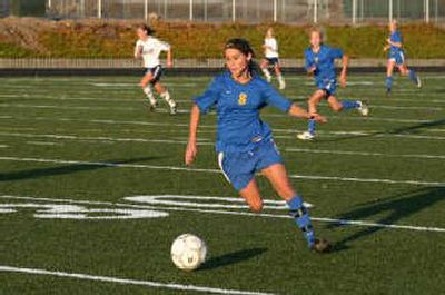 
Alyshah Smith is a midfielder and co-captain on the Mead soccer team.
 (Photo courtesy of Alyshah Smith. / The Spokesman-Review)