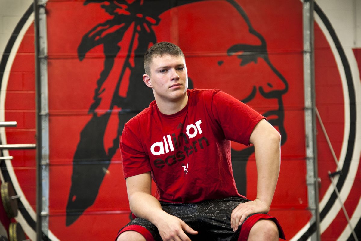 Cheney High School football player Keenan Williams has chosen to stay home and play for coach Beau Baldwin at Eastern Washington. (Dan Pelle)