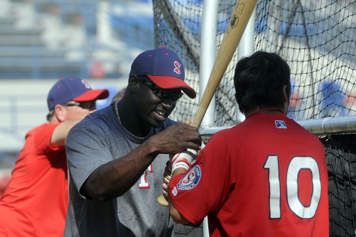 Josue Perez spent 7 years in the minors. (J. Bart Rayniak)