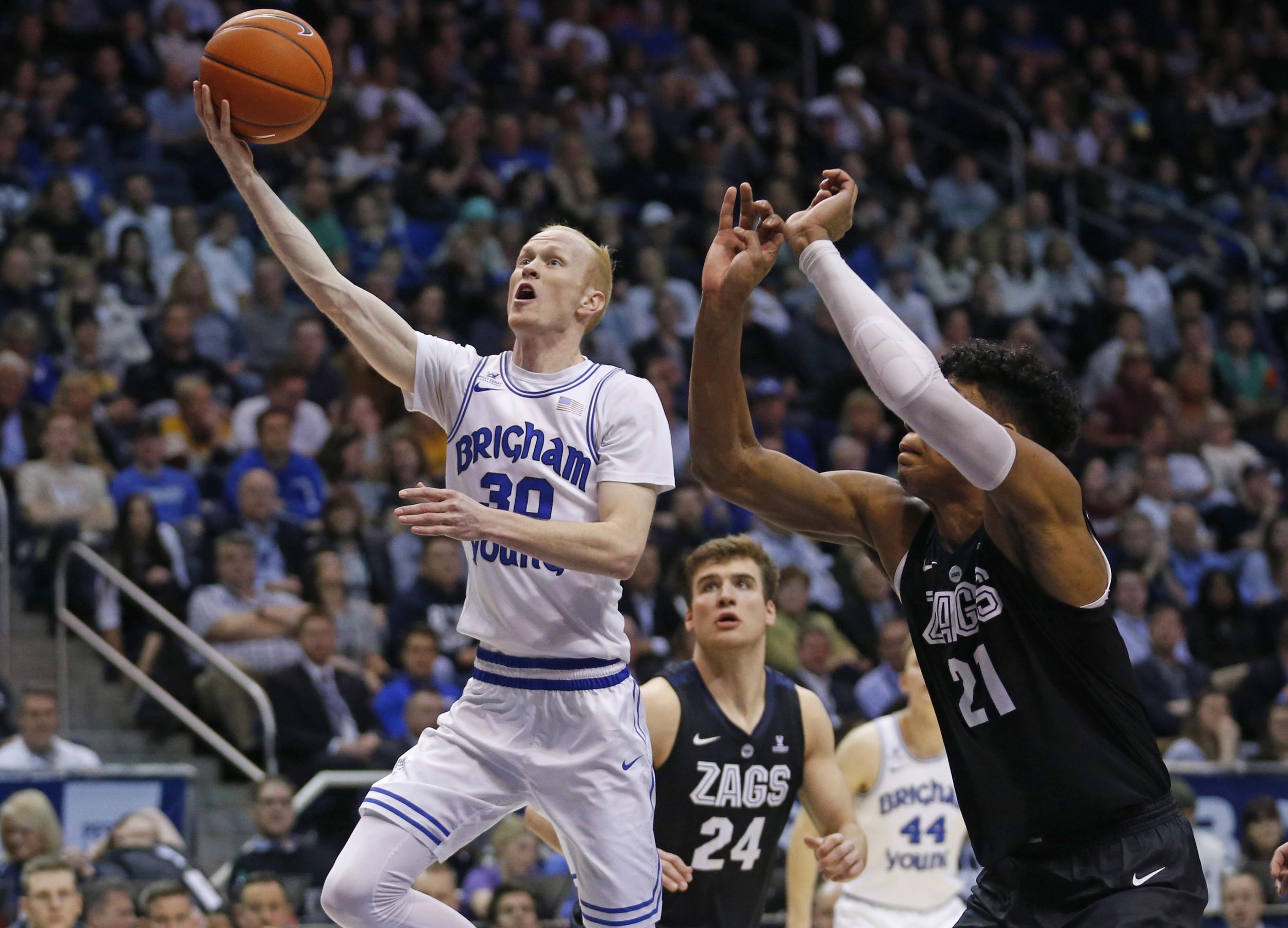 Senior forward Luke Worthington lost his spot in BYU's starting lineup, but  not his desire to help the Cougars win