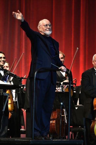 John Williams attends the Star Wars Celebration Day 1 on April 13, 2017, in Orlando, Florida. At 90 years old, Williams is the oldest person to be nominated for a competitive Oscar.    (Gustavo Caballero/Getty Images North America/TNS)