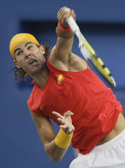 The ITF honored Rafael Nadal as its men’s world champion of the year.  (Associated Press / The Spokesman-Review)