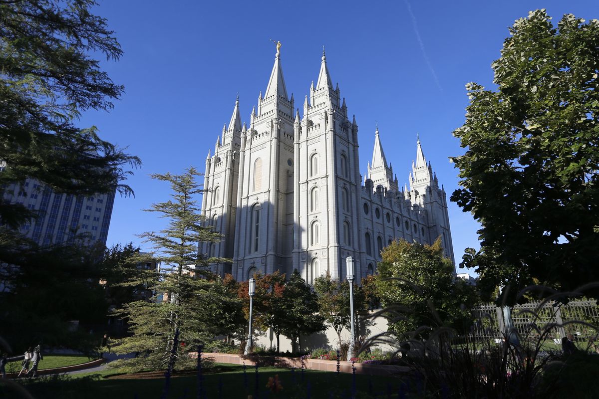 The Salt Lake Temple stands at Temple Square in Salt Lake City in 2019.  (Rick Bowmer)