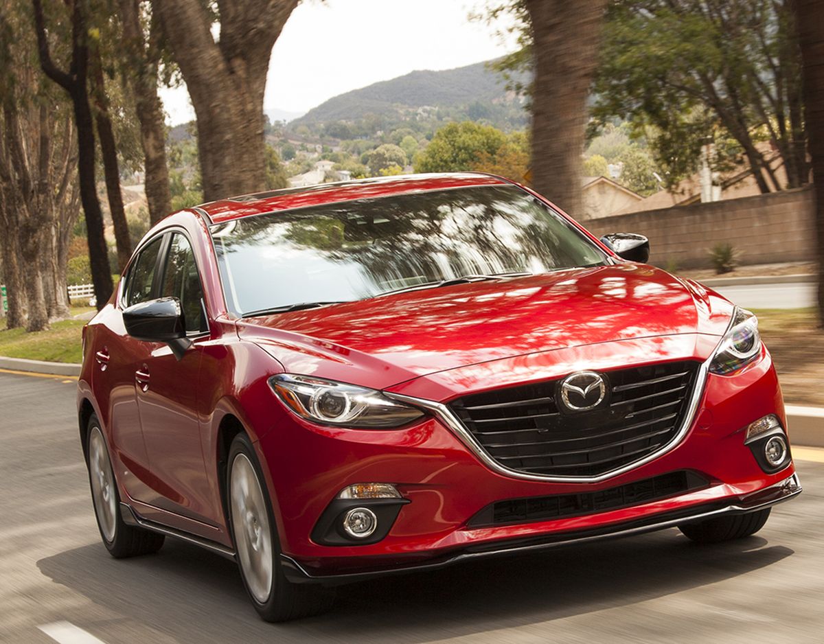 Like the MX-5 Miata, the Mazda3 is quick and well balanced, its responses precise and go-kart quick.  (Mazda)