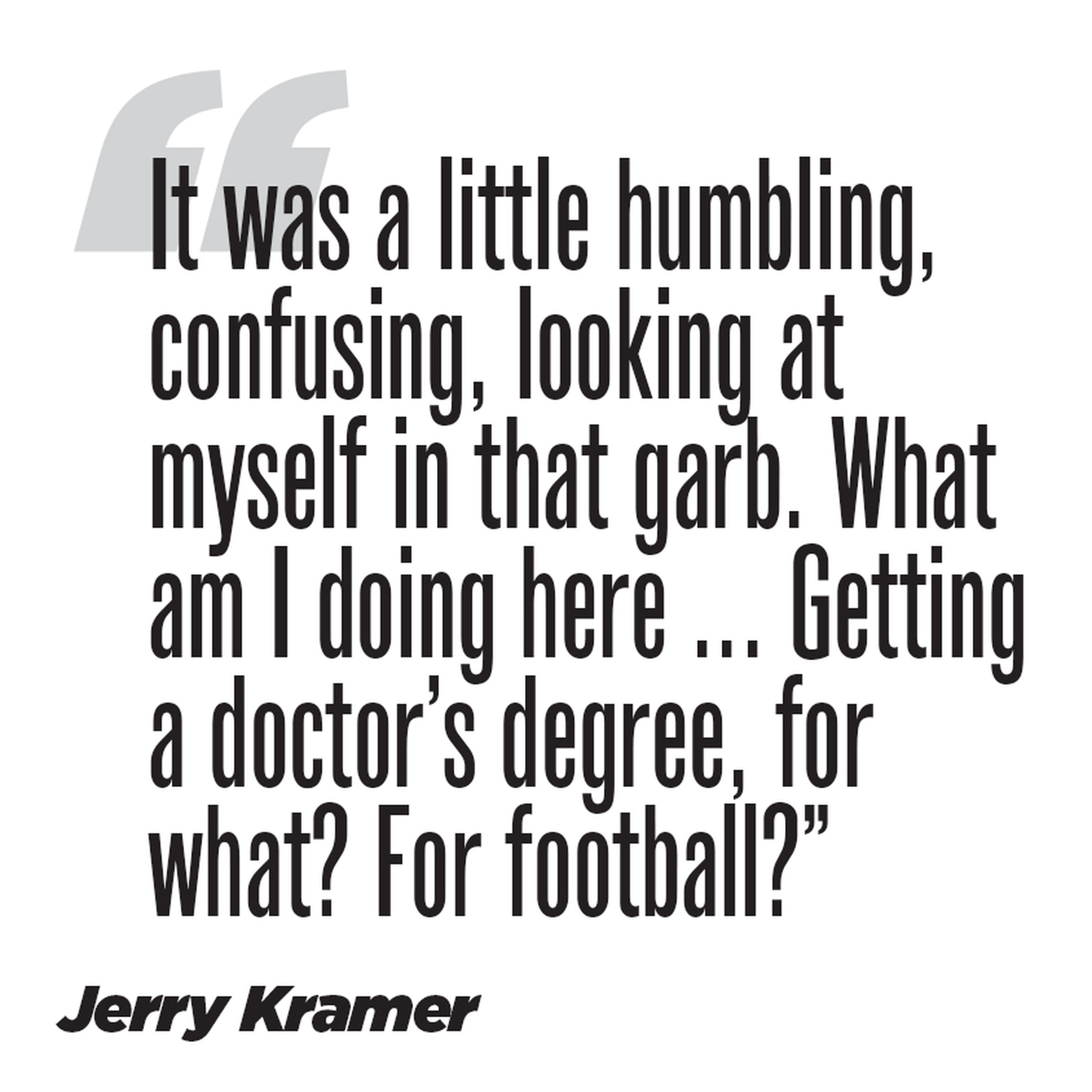 Dr. Jerry Kramer: Legendary Green Bay Packer returns to the University  Idaho to collect honorary doctoral degree