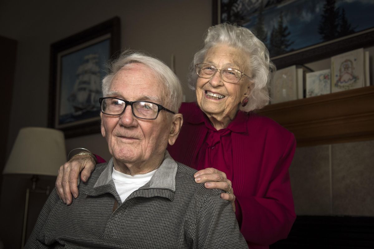 On Thanksgiving Day, Barbara and Ray Lewis will celebrate their 70th anniversary. They met in Indiana and married 3 1/2 months later in Pennsylvania. (Colin Mulvany / The Spokesman-Review)