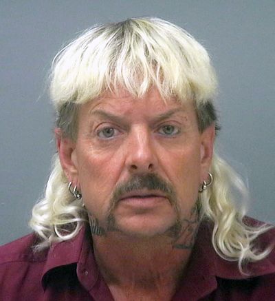 This undated file photo provided by the Santa Rose County Jail in Milton, Fla., shows Joseph Maldonado-Passage, also known as Joe Exotic. The man known as the 