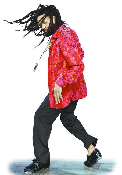 Savion Glover hits the Fox Saturday. (Courtesy of)