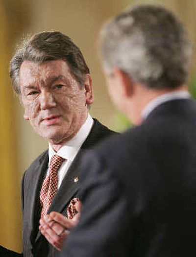 
Yushchenko
 (The Spokesman-Review)