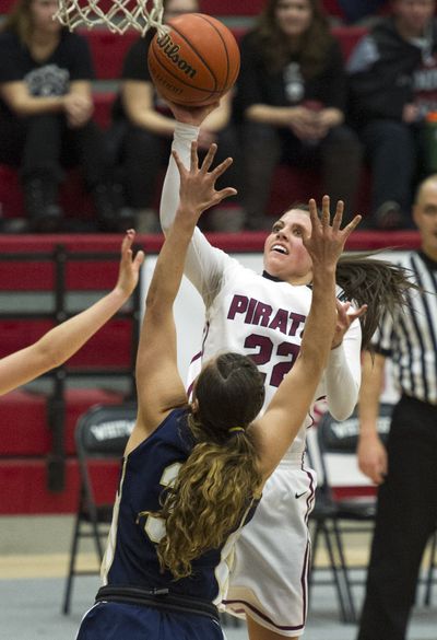 Guard Lexie Zappone leads Whitworth in steals while averaging nearly 10 points per game. (Colin Mulvany)